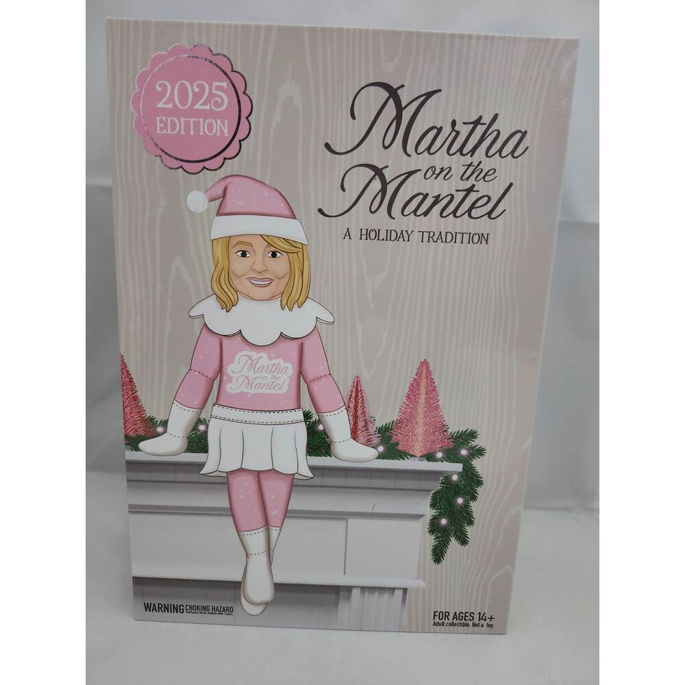 Martha on the Mantel – 2025 Edition Holiday Collectible Doll - Damaged Leg